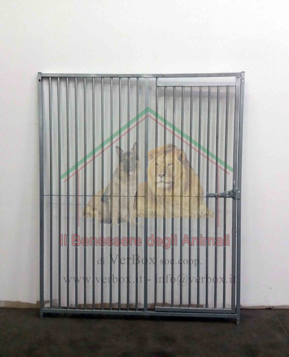 CANCELLI E PANNELLI IN TONDINI per box per cani - immagine 5