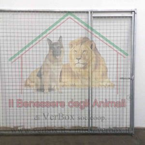 CANCELLI E PANNELLI IN RETE ELETTROSALDATA per box per cani