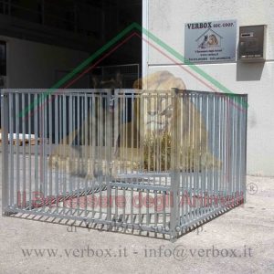 RECINTO CUCCIOLI in tondino 150x150xH100cm