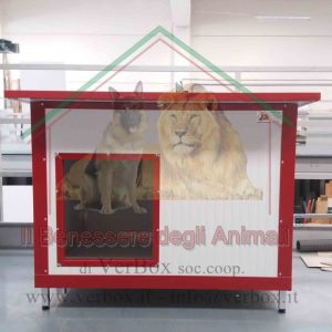 Cuccia coibentata standard – sp.40 mm – profili ROSSI