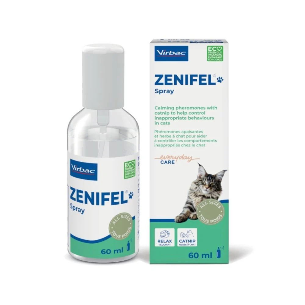 Virbac Zenifel Spray 60ml Calmante per Gatti - immagine 2