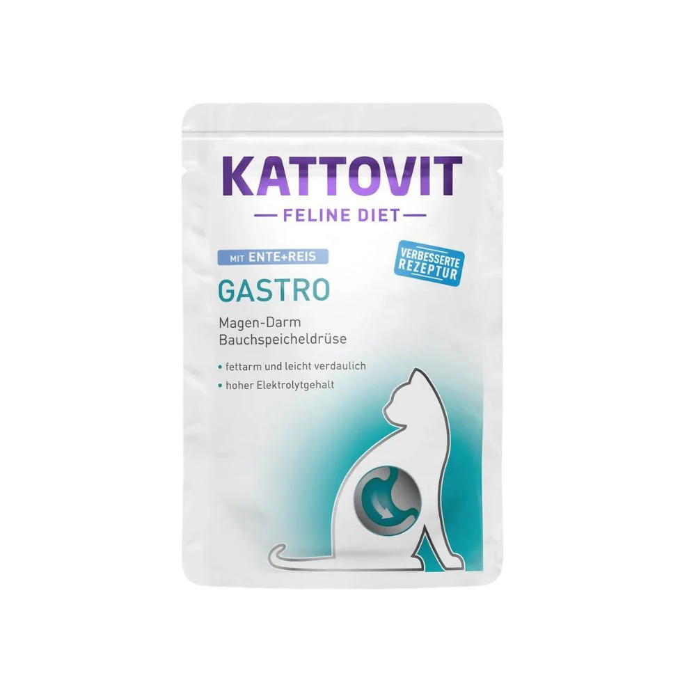 Kattovit Gastro Anatra e Riso 85g Bustina Gatti