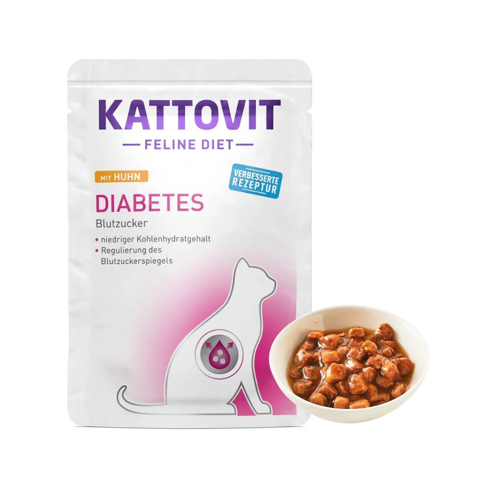 Kattovit Diabetes Pollo 85g Bustina Gatti - immagine 2