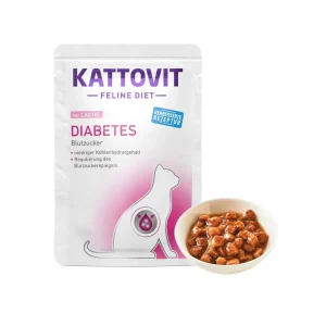 Kattovit Diabetes Salmone 85g Bustina Gatti
