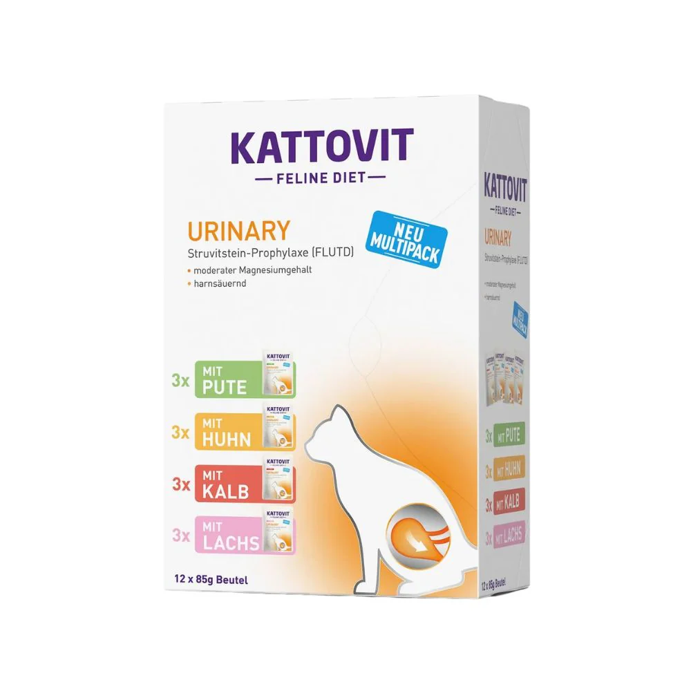 Kattovit Urinary Multipack 12x85g Bustine Gatti