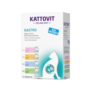 Kattovit Gastro Multipack 12x85g Bustine Gatti