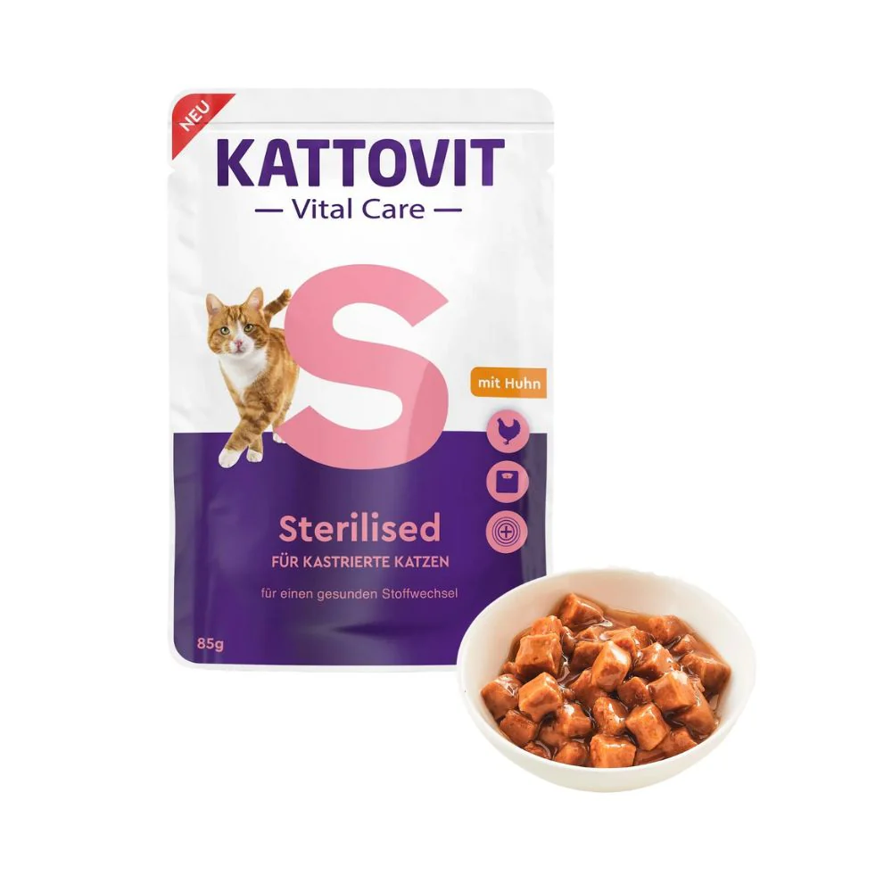 Kattovit Vital Care Sterilised Pollo 85g Bustina Gatti