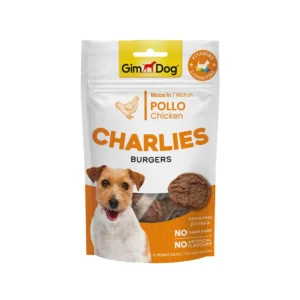 Gimdog Charlies Burgers Pollo 70g Snack per Cani