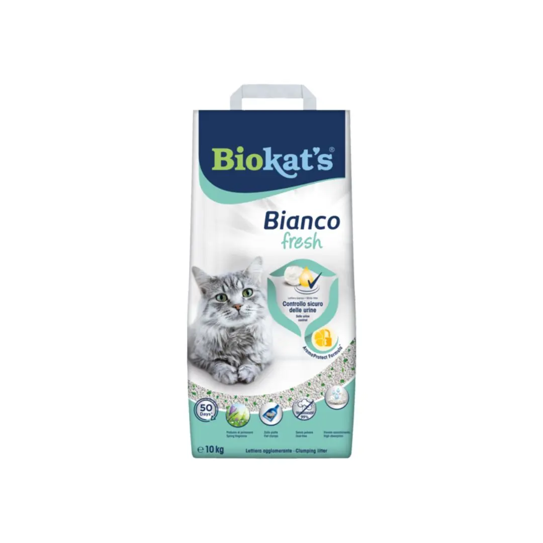 BioKat's Bianco Fresh Lettiera 10kg per Gatti - immagine 2