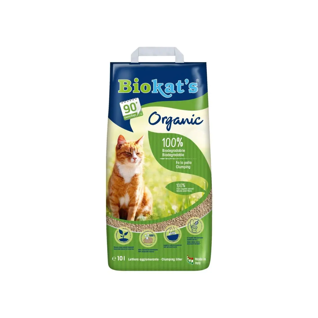 BioKat's Organic Lettiera 10Lt per Gatti - immagine 2