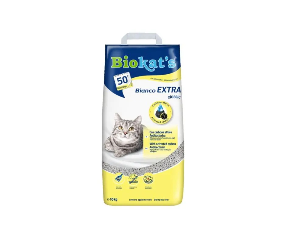 BioKat's Bianco Extra Classic Lettiera 10kg per Gatti - immagine 2