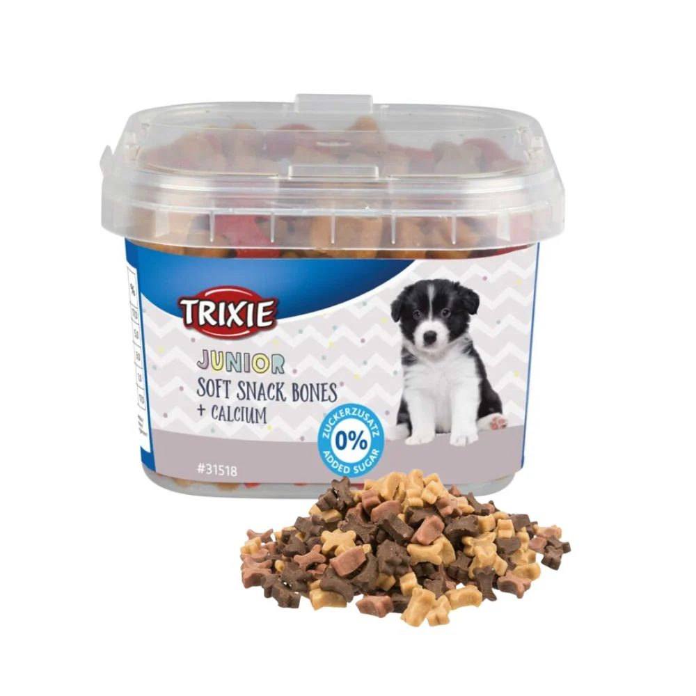 Trixie Soft Snack Bones Junior 140g Snack Cani Cuccioli - immagine 2