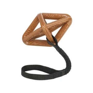 Trixie City Style Rombo in TPR con Corda Elastica 18/38cm Gioco per Cani