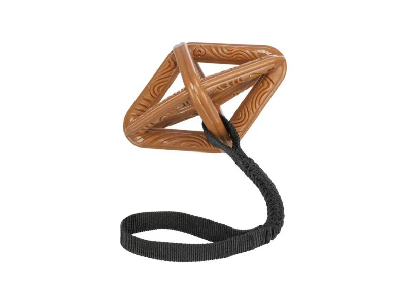Trixie City Style Rombo in TPR con Corda Elastica 18/38cm Gioco per Cani