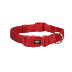 Trixie Premium Collare Rosso S-M 30-45Cm/15mm
