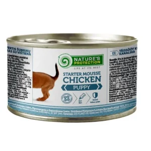 Nature's Protection Starter Mousse Pollo Puppy 200g Lattina Cuccioli
