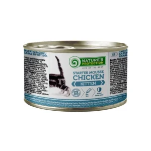 Nature's Protection Starter Mousse Pollo Kitten 200g Lattina Gattini