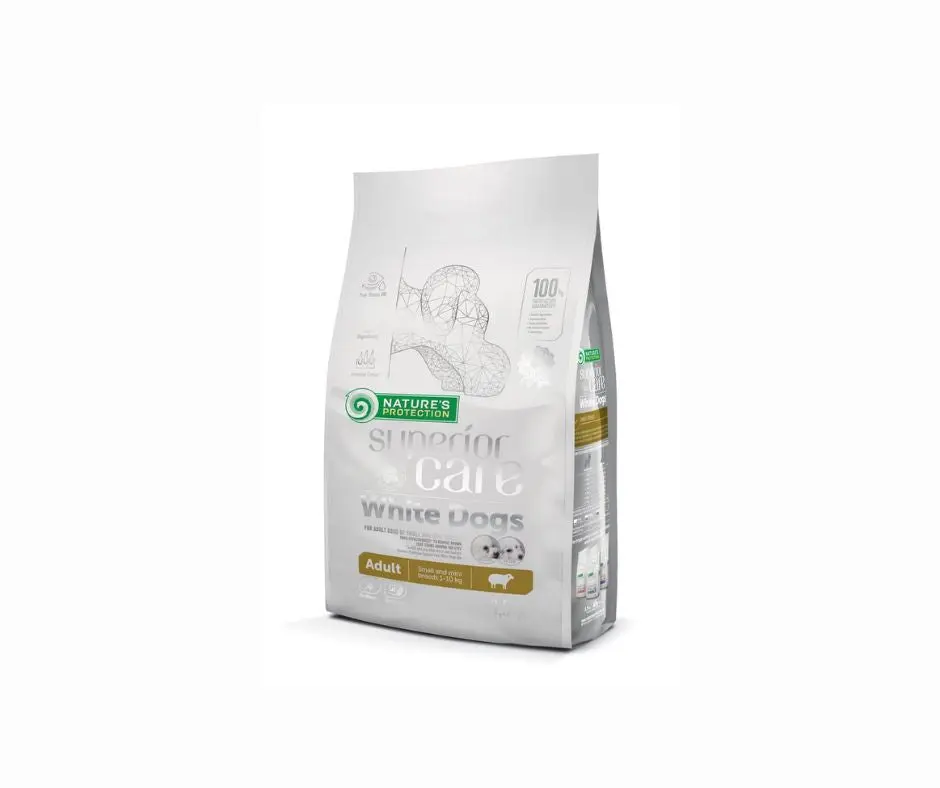 Nature's Protection White Dogs Agnello Adult 1.5kg Crocchette Cani
