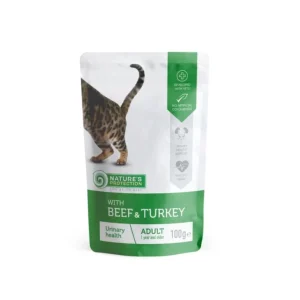 Nature's Protection Urinary Health con Manzo e Tacchino Bustina per Gatti 100g