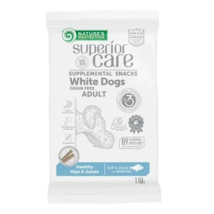 Nature's Protection White Dogs Healty Hips & Joints Pesce Bianco Snack Cani 110g
