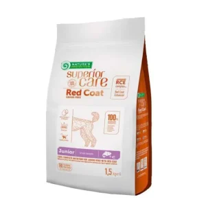 Nature's Protection Red Coat Small Junior Salmone 1,5kg Crocchette Cani Cuccioli