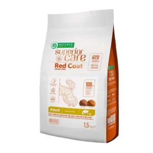 Nature's Protection Red Coat Salmone 1,5kg Crocchette Cani Small Adult