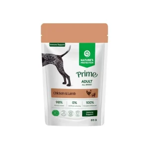Nature's Protection Prime Immune Support Pollo e Agnello 85g Bustina per Cani Adulti