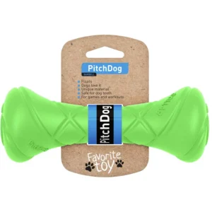 Collar PitchDog Barbell Verde Bilanciere 19x7cm per Cani