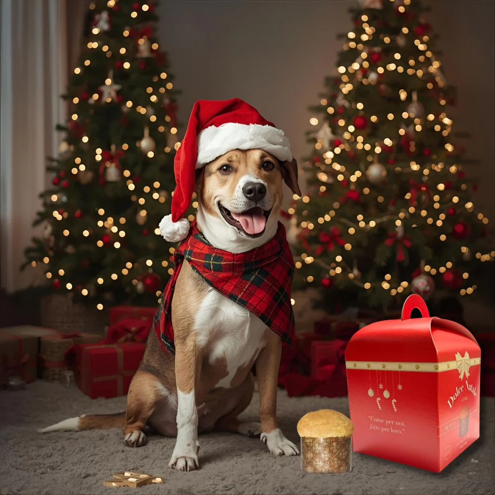 Delìpet – Panettone per Cani “Dolce Natale” 80g