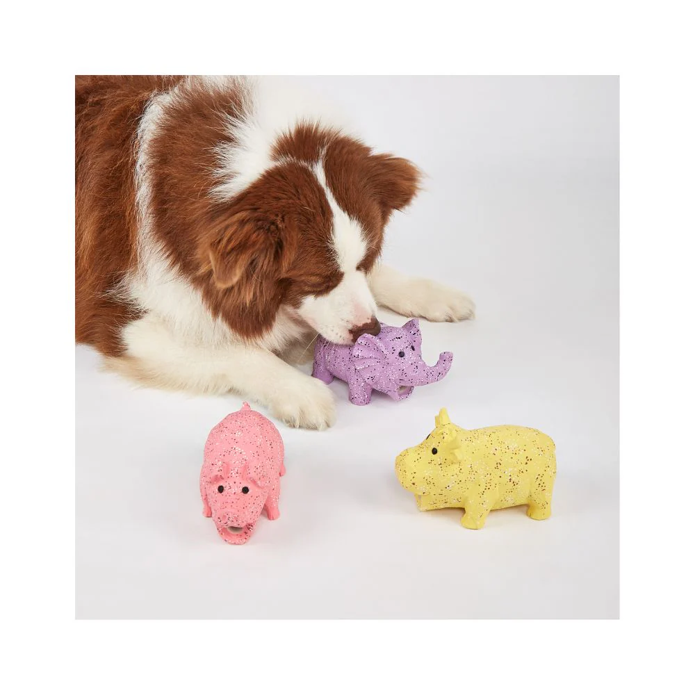 Fofos Bue in lattice con squittio 15cm Gioco per Cani - immagine 3