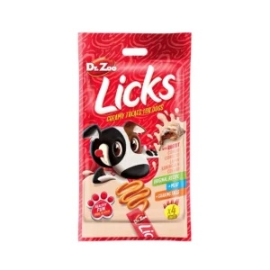 Dr. Zoo Licks Coniglio Creamy Snack per Cani 4x15g