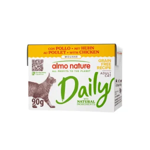 Almo Nature Daily Mousse Pollo 90g Tetra Recart Gatti
