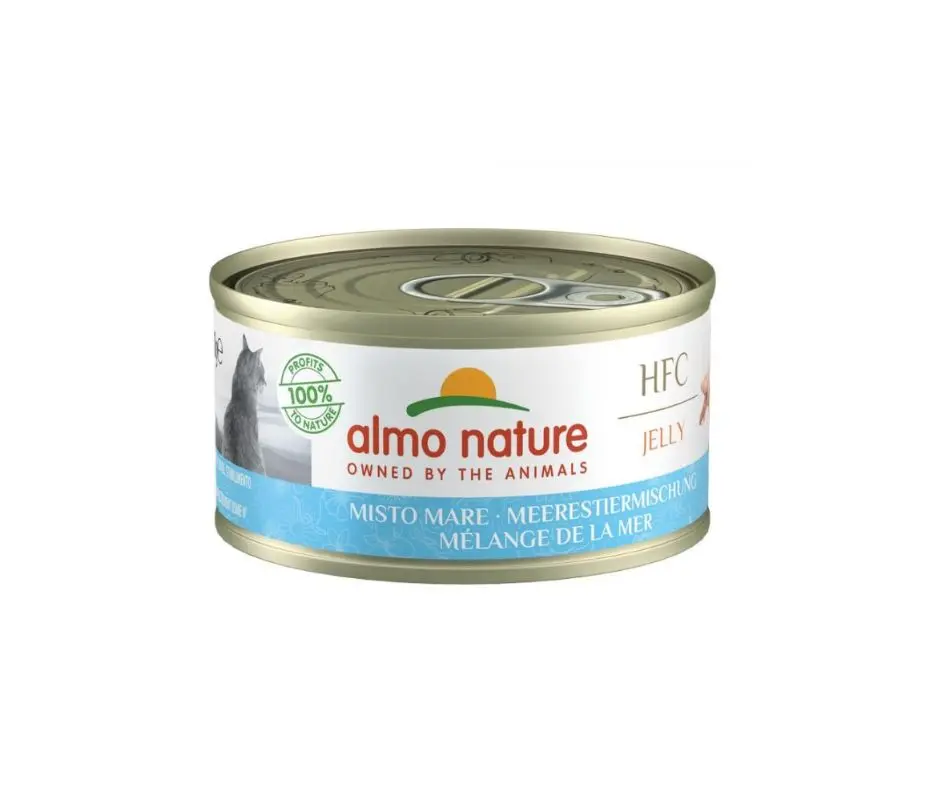 Almo Nature HFC Jelly Misto Mare 70g Lattina Gatti Adulti