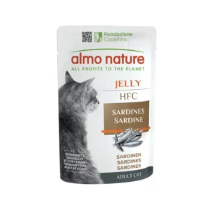 Almo Nature Sardine Jelly Bustina 55g Gatti Adulti