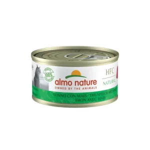 Almo Nature HFC Natural Tonno e Mais 70g Lattina Gatti Adulti