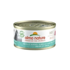 Almo Nature HFC Jelly Trota e Tonno 70g Lattina Gatti Adulti