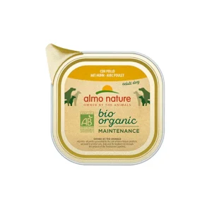 Almo Nature Bio Organic Pollo 300g Vaschetta Cani