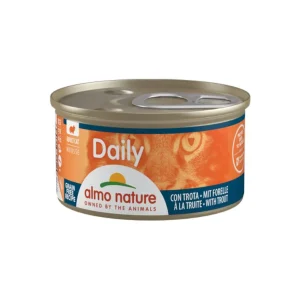 Almo Nature Daily Mousse Trota 85g Lattina Gatti