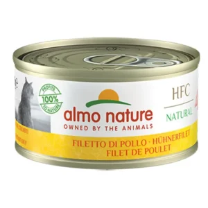 Almo Nature HFC Natural Filetto di Pollo 70g Lattina Gatti Adulti