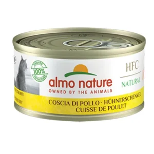 Almo Nature HFC Natural Coscia di Pollo 70g Lattina Gatti Adulti