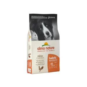 Almo Nature Holistic Maintenance Pollo Fresco 12kg Crocchette Cani Adulti Medium
