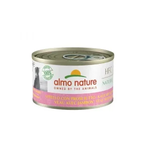 Almo Nature HFC Natural Vitello Con Prosciutto 95g Lattina Cani Adulti
