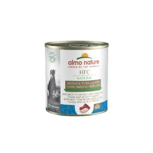 Almo Nature HFC Natural Tonno Skipjack e Merluzzo 290g Lattina Cani Adulti