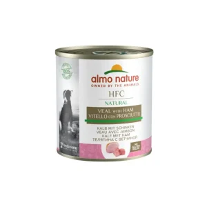 Almo Nature HFC Natural Vitello con Prosciutto 290g Lattina Cani