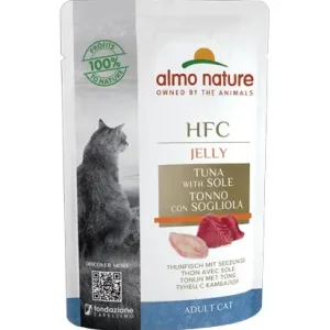 Almo Nature HFC Tonno e Sogliola Jelly 55g Bustina Gatti Adulti