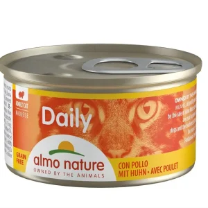 Almo Nature Daily Mousse Con Pollo 85g Lattina Gatti Adulti