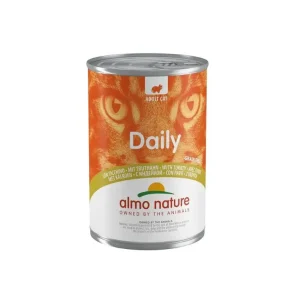 Almo Nature Daily Tacchino 400g Lattina Gatti Adulti