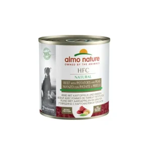 Almo Nature HFC Natural Manzo Patate e Piselli 290g Lattina Cani Adulti