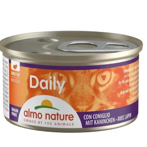 Almo Nature Daily Mousse Coniglio 85g Lattina Gatti Adulti