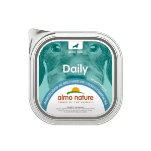 Almo Nature Daily Merluzzo e Fagiolini 100g Vaschetta Cani Adulti